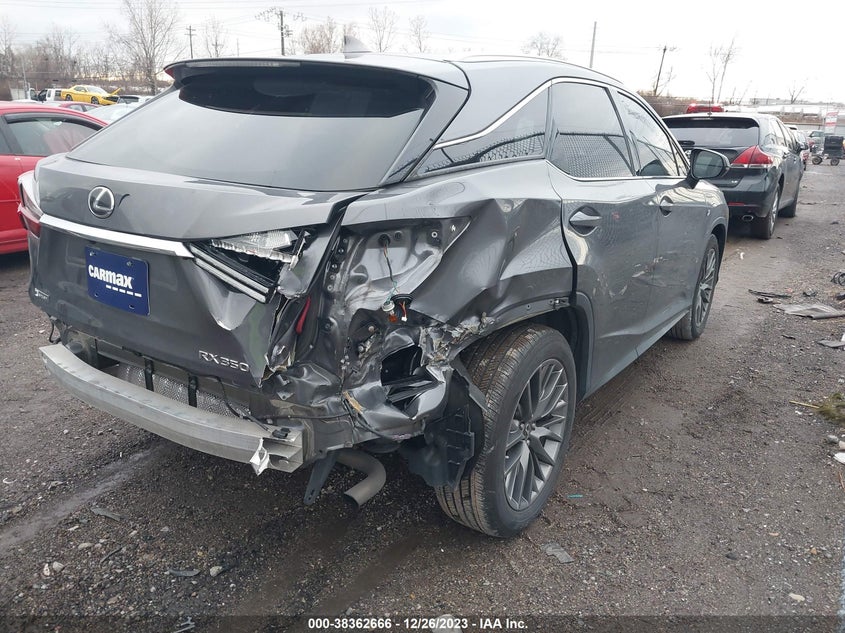 VIN 2T2BZMCA6KC205160 2019 LEXUS RX 350 F SPORT