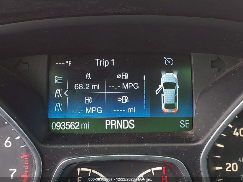 2018 FORD ESCAPE S - 1FMCU0F71JUA63880