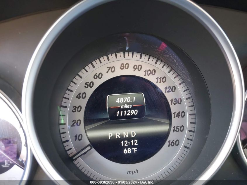 2013 MERCEDES-BENZ C 350 SPORT WDDGJ5HB8DG026346