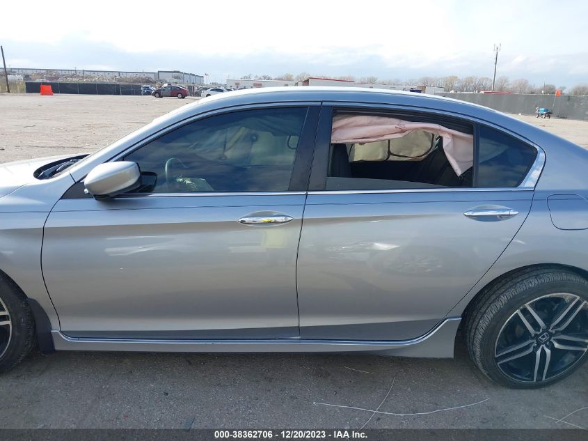 2017 HONDA ACCORD SPORT SE - 1HGCR2F14HA038756