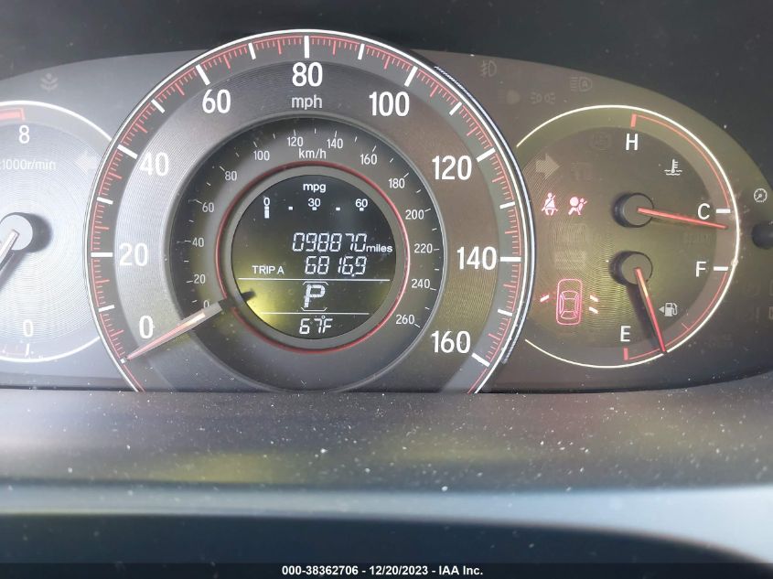 2017 HONDA ACCORD SPORT SE - 1HGCR2F14HA038756