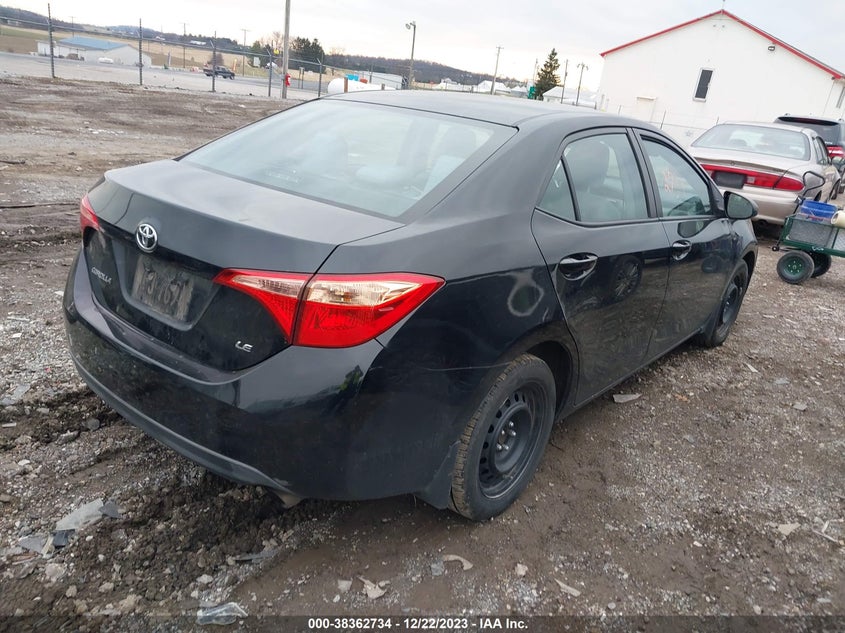 VIN 2T1BURHE1JC061561 2018 TOYOTA COROLLA L/LE/XLE/SE/XSE
