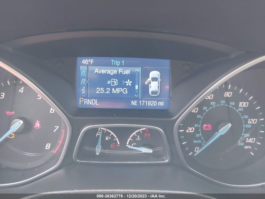 2014 FORD FOCUS SE - 1FADP3F27EL452093