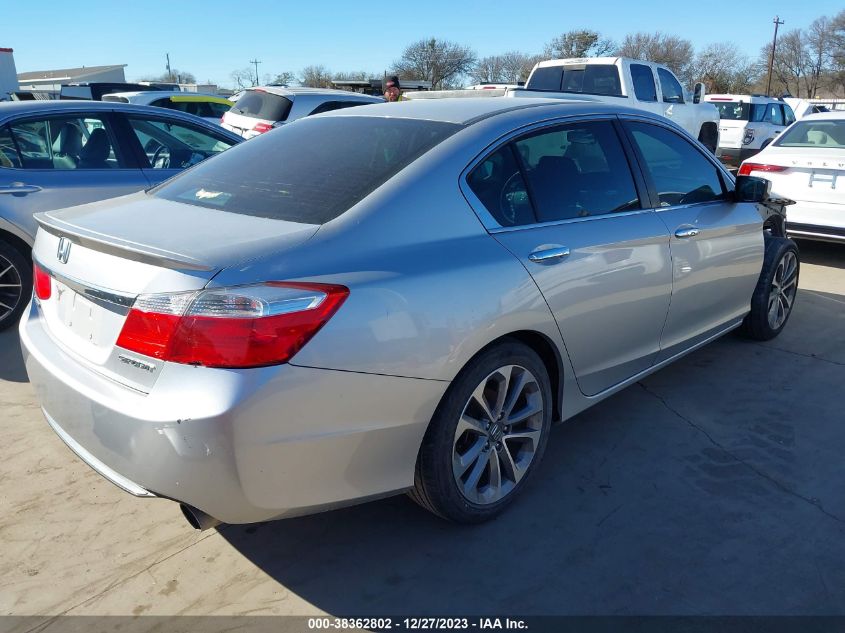 2013 HONDA ACCORD SPORT - 1HGCR2F55DA020764