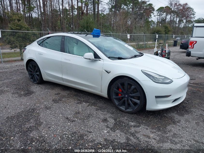 5YJ3E1EC2LF624976 TESLA MODEL 3 PERFORMANCE 2020