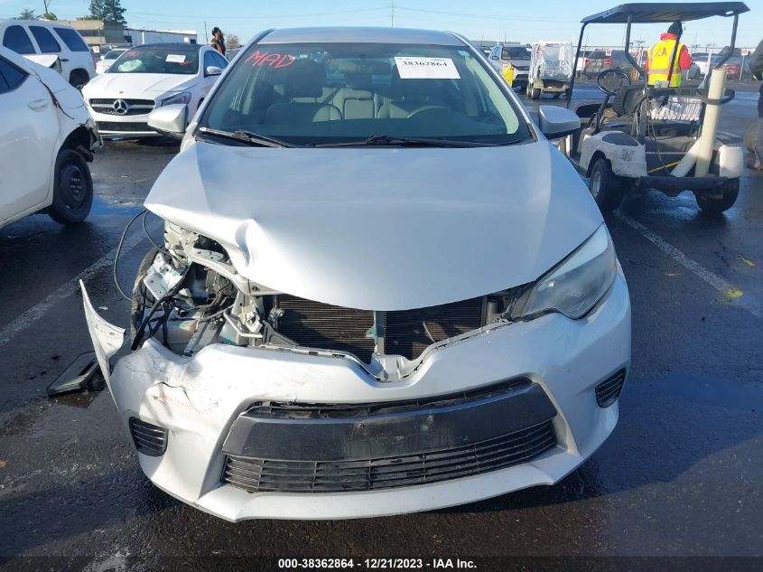 2015 TOYOTA COROLLA L/LE/LE PLS/PRM/S/S PLS - 2T1BURHE6FC414688