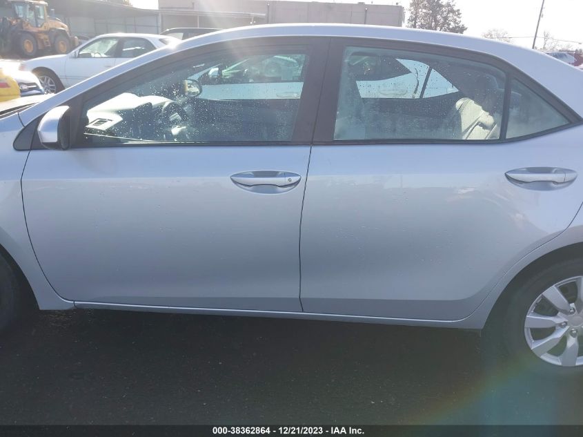 2015 TOYOTA COROLLA L/LE/LE PLS/PRM/S/S PLS - 2T1BURHE6FC414688