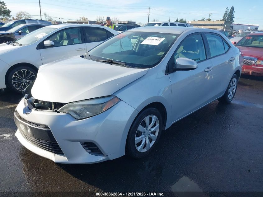 2015 TOYOTA COROLLA L/LE/LE PLS/PRM/S/S PLS - 2T1BURHE6FC414688