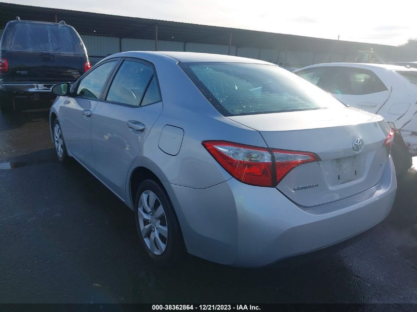 2015 TOYOTA COROLLA L/LE/LE PLS/PRM/S/S PLS - 2T1BURHE6FC414688