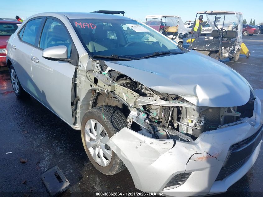2015 TOYOTA COROLLA L/LE/LE PLS/PRM/S/S PLS - 2T1BURHE6FC414688