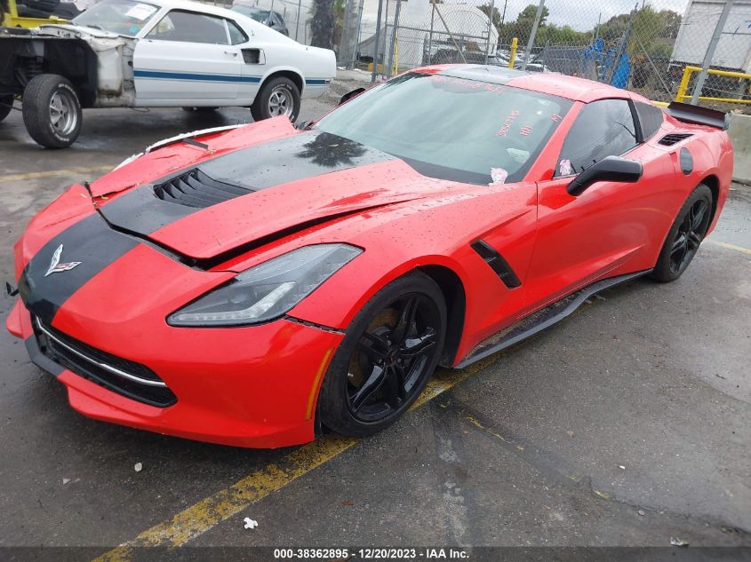 2016 CHEVROLET CORVETTE STINGRAY 1LT - 1G1YB2D77G5117046
