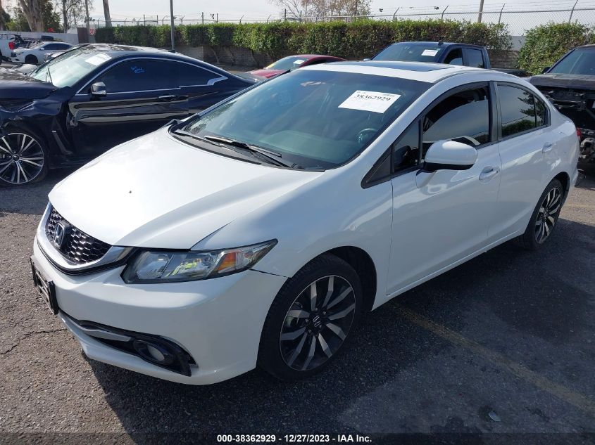 2015 HONDA CIVIC EX-L - 19XFB2F93FE288537