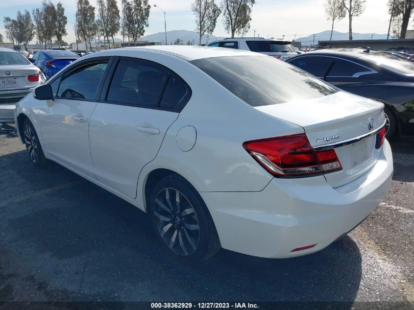 2015 HONDA CIVIC EX-L - 19XFB2F93FE288537