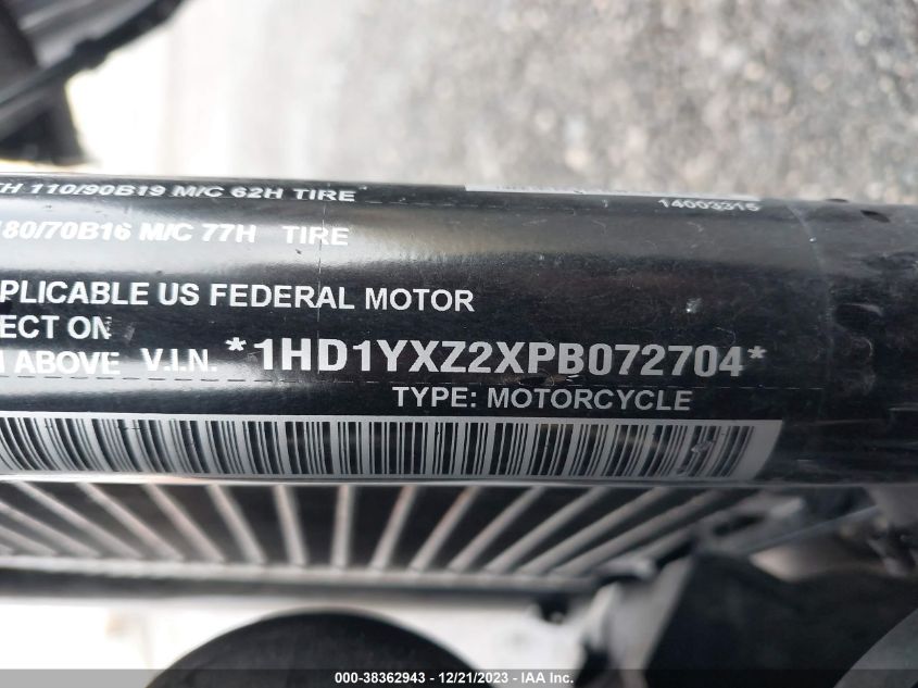 2023 HARLEY-DAVIDSON FXLRST 1HD1YXZ2XPB072704