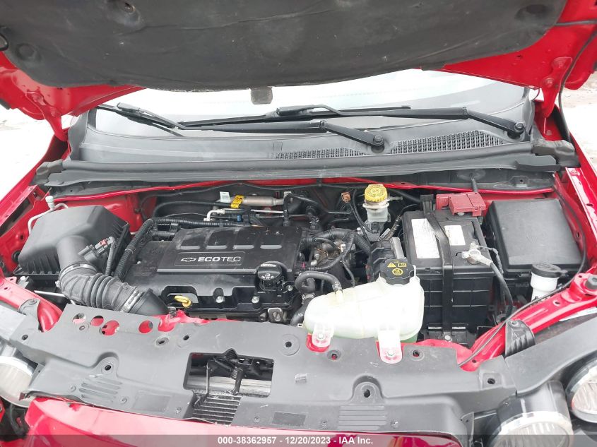 2015 CHEVROLET SONIC LTZ AUTO - 1G1JE5SB1F4199278