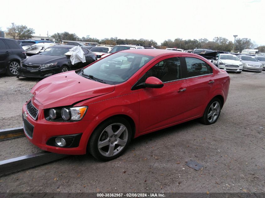 2015 CHEVROLET SONIC LTZ AUTO - 1G1JE5SB1F4199278