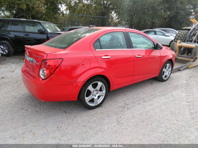 2015 CHEVROLET SONIC LTZ AUTO - 1G1JE5SB1F4199278