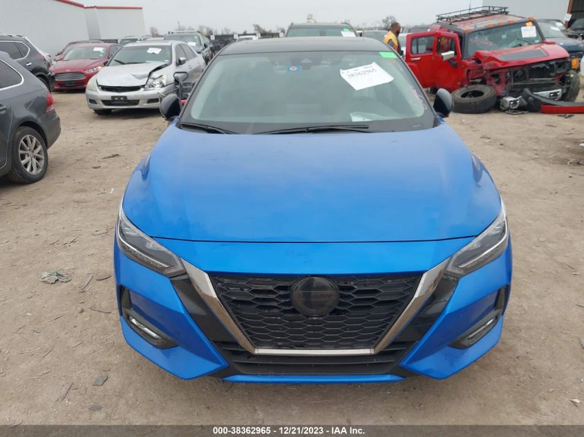 2022 NISSAN SENTRA SR - 3N1AB8DV1NY303081