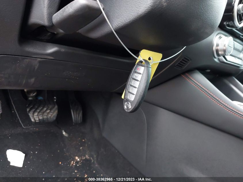 2022 NISSAN SENTRA SR - 3N1AB8DV1NY303081