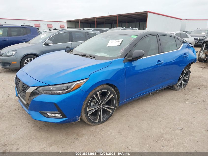 2022 NISSAN SENTRA SR - 3N1AB8DV1NY303081