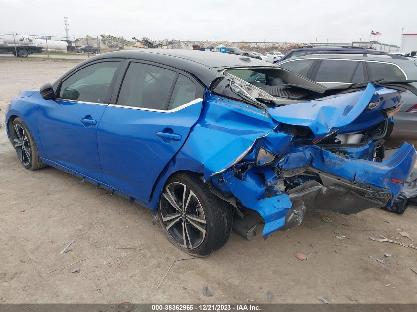 2022 NISSAN SENTRA SR - 3N1AB8DV1NY303081
