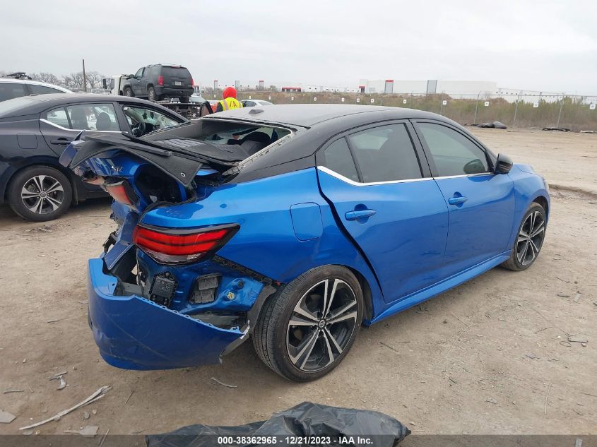 2022 NISSAN SENTRA SR - 3N1AB8DV1NY303081