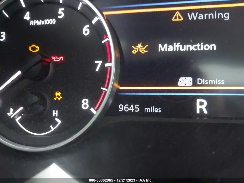 2022 NISSAN SENTRA SR - 3N1AB8DV1NY303081