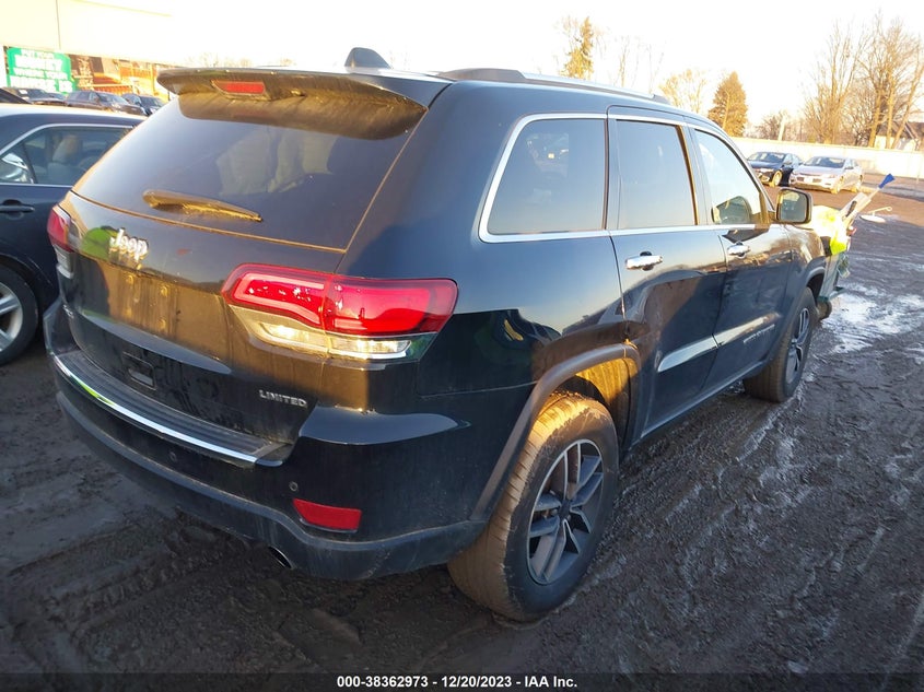 VIN 1C4RJFBG7LC360161 2020 JEEP GRAND CHEROKEE LIMITED 4X4