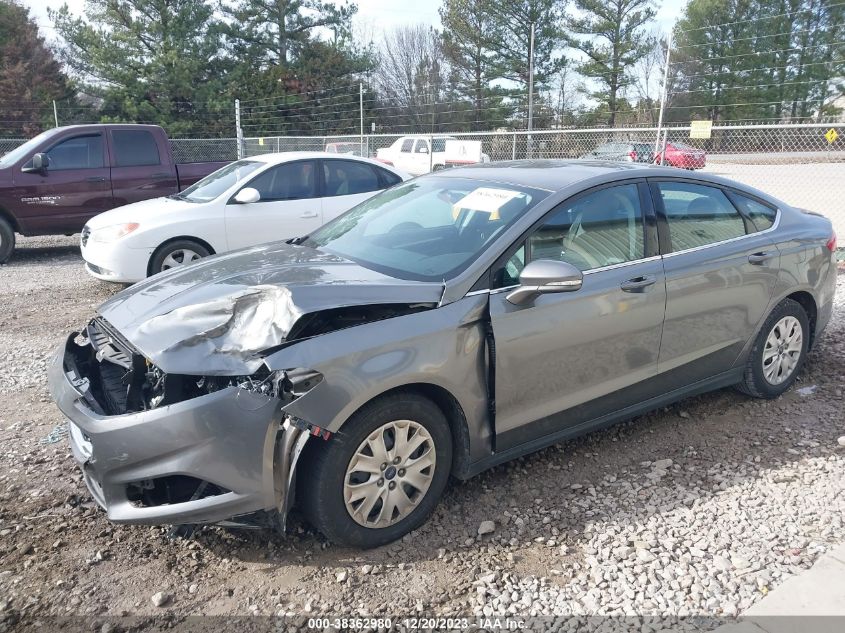 2013 FORD FUSION S - 3FA6P0G71DR265384