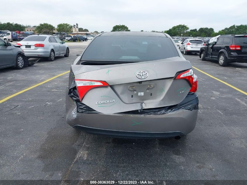 2015 TOYOTA COROLLA LE - 5YFBURHE8FP348970
