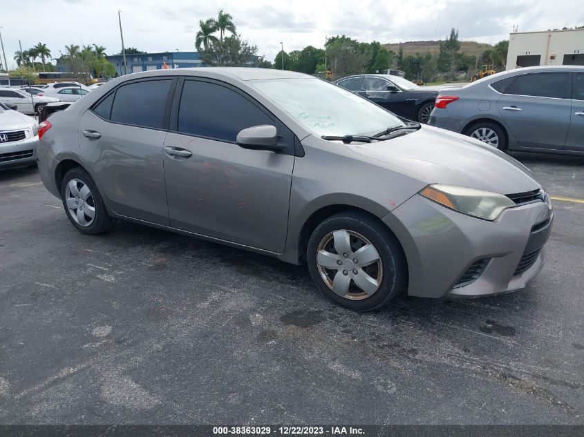 2015 TOYOTA COROLLA LE - 5YFBURHE8FP348970