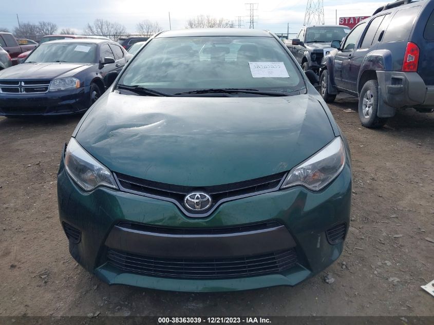 2016 TOYOTA COROLLA LE - 2T1BURHE8GC743863