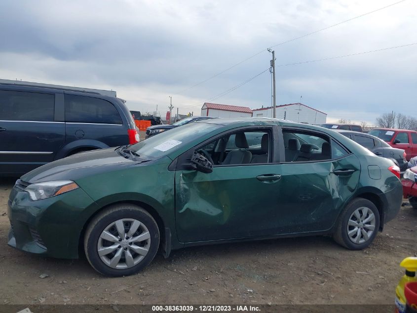 2016 TOYOTA COROLLA LE - 2T1BURHE8GC743863