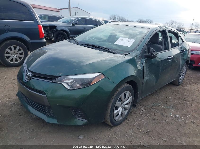 2016 TOYOTA COROLLA LE - 2T1BURHE8GC743863