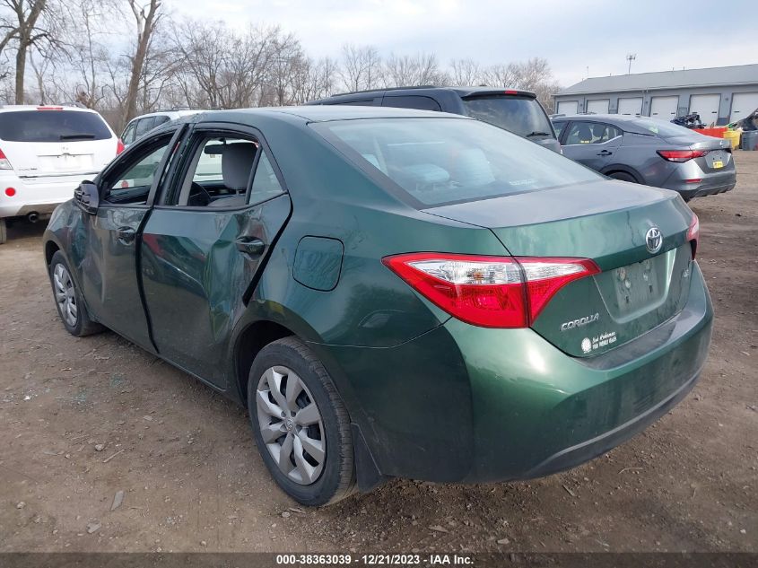 2016 TOYOTA COROLLA LE - 2T1BURHE8GC743863