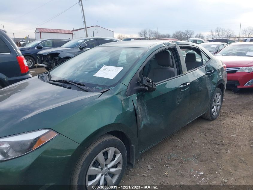 2016 TOYOTA COROLLA LE - 2T1BURHE8GC743863