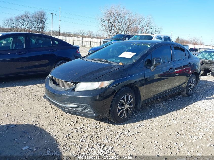 2013 HONDA CIVIC LX - 2HGFB2F5XDH501290