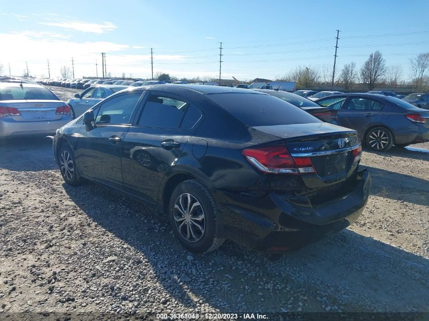 2013 HONDA CIVIC LX - 2HGFB2F5XDH501290