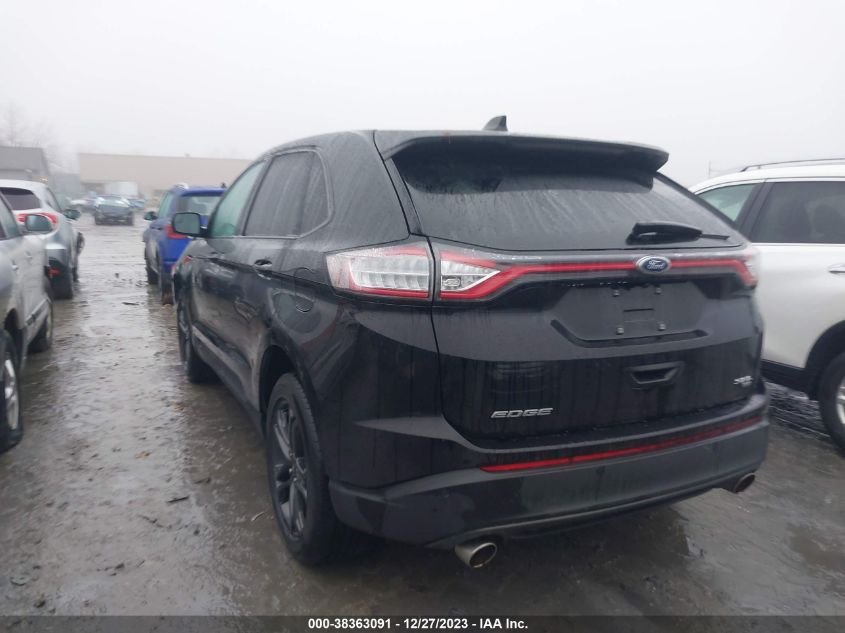 VIN 2FMPK4J83JBB24148 2018 FORD EDGE SEL