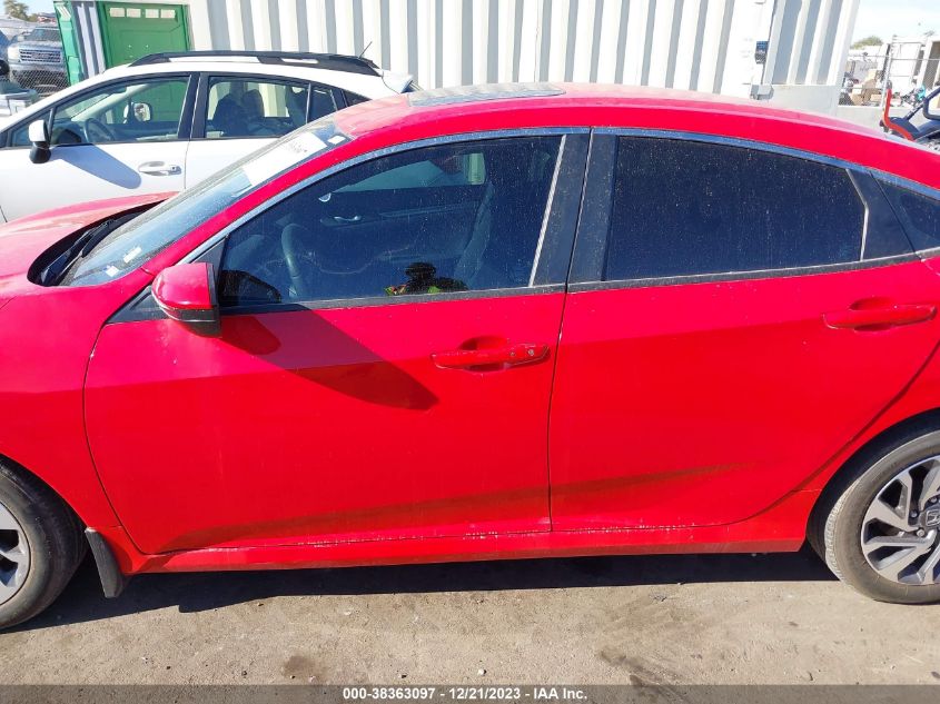 2018 HONDA CIVIC EX - 2HGFC2F88JH012101