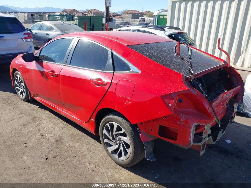 2018 HONDA CIVIC EX - 2HGFC2F88JH012101