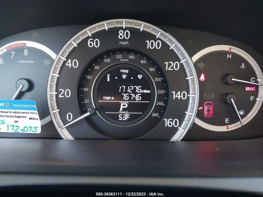2014 HONDA ACCORD LX - 1HGCR2F37EA204541