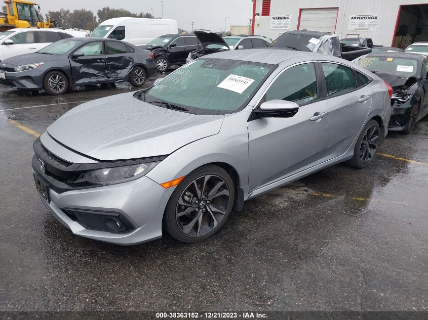 2020 HONDA CIVIC SPORT - 2HGFC2F86LH525589