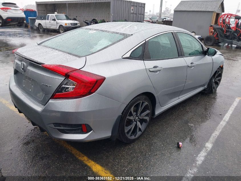 2020 HONDA CIVIC SPORT - 2HGFC2F86LH525589