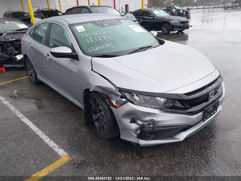 2020 HONDA CIVIC SPORT - 2HGFC2F86LH525589