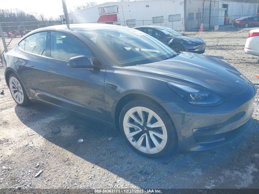 2023 TESLA MODEL 3 REAR-WHEEL DRIVE - 5YJ3E1EA5PF643526