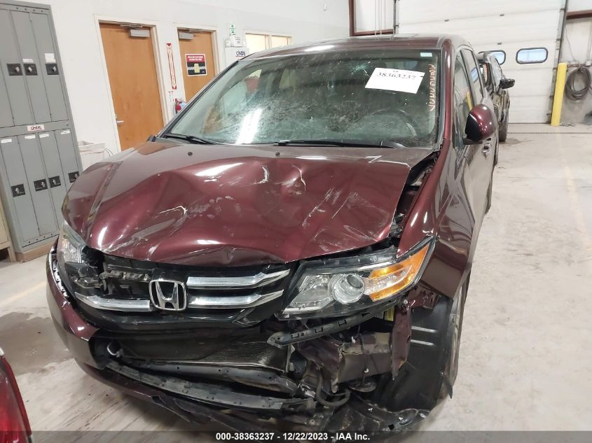 2015 HONDA ODYSSEY EXL - 5FNRL5H64FB024011