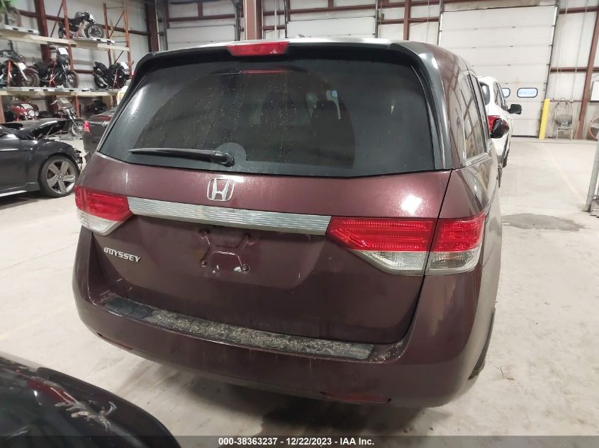 2015 HONDA ODYSSEY EXL - 5FNRL5H64FB024011