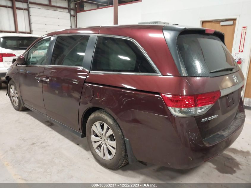 2015 HONDA ODYSSEY EXL - 5FNRL5H64FB024011