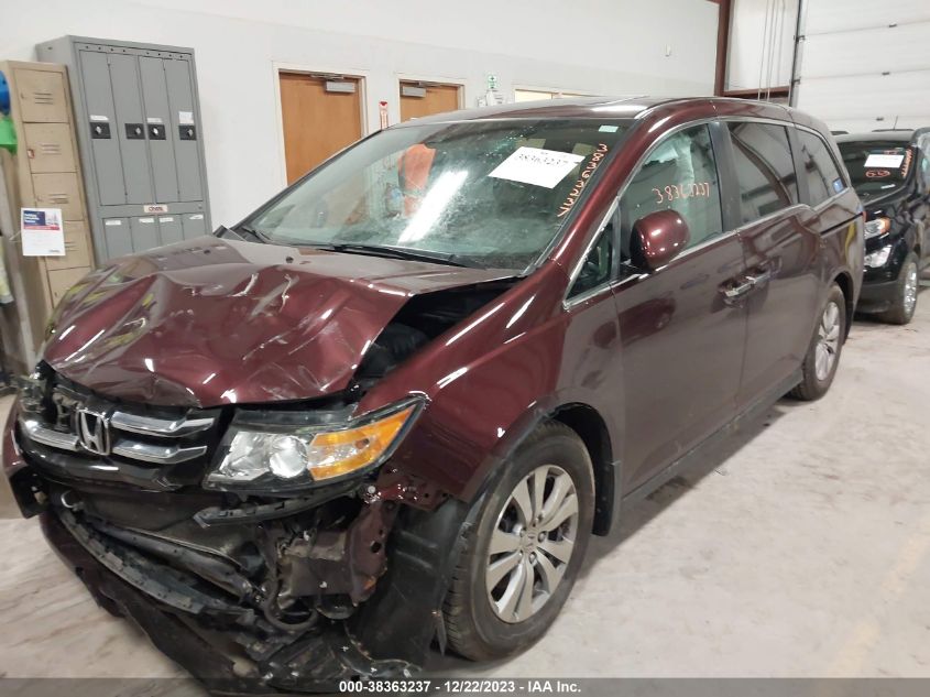 2015 HONDA ODYSSEY EXL - 5FNRL5H64FB024011